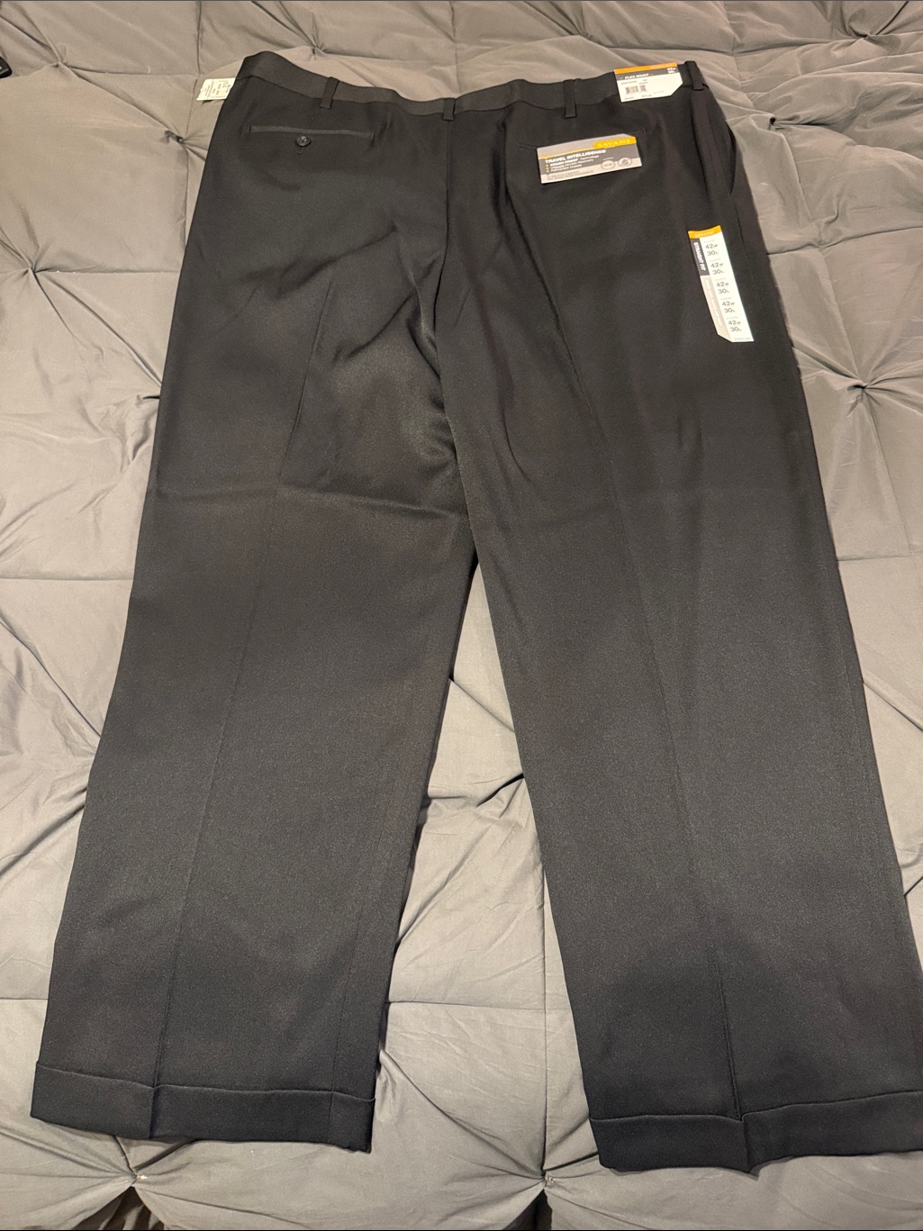 Savane Men's Dress Pants - Black